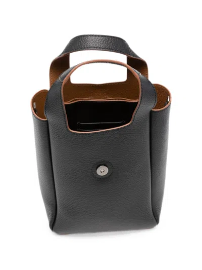 Hogan Top Handle Bag In Black