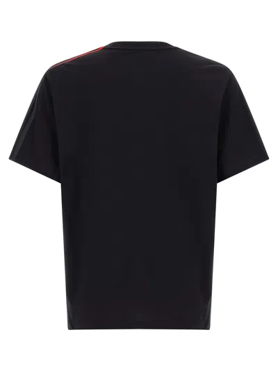 Y-3 Gradient 3 Stripe T-shirt In Black