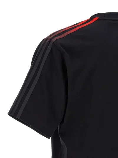 Y-3 Gradient 3 Stripe T-shirt In Black