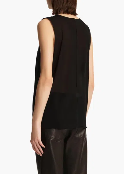 Khaite E25 Tank Top In Black