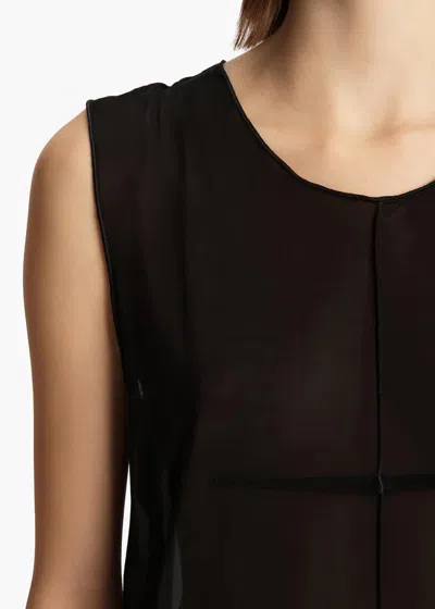 Khaite E25 Tank Top In Black