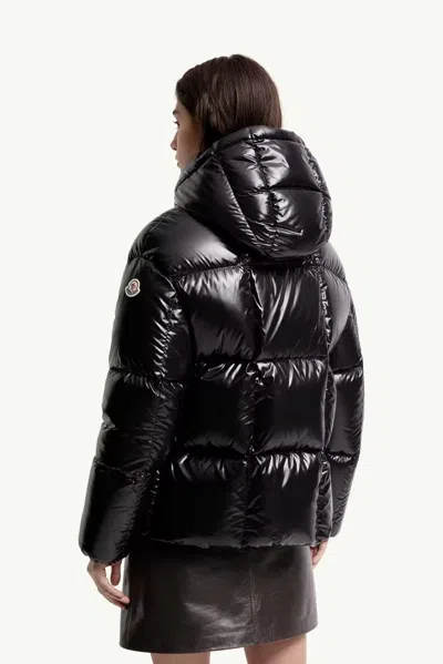 Moncler Down Jacket In Black