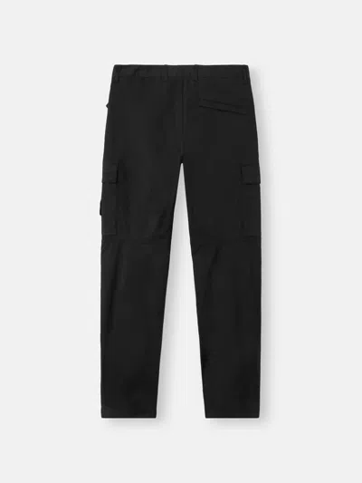 Stone Island Multi-pocket Cargo Cargo Pants In Black