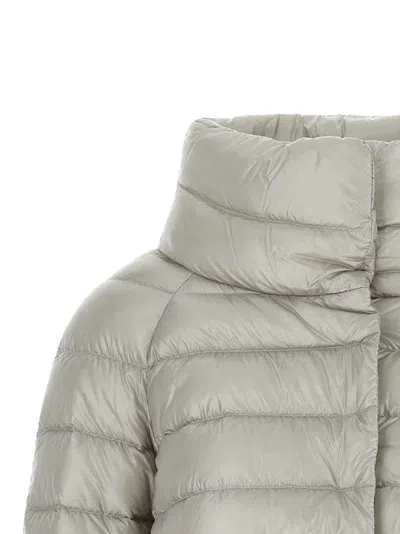 Herno Sofia Down Jacket In Greige