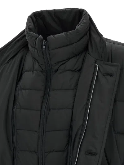 Herno Il Cappotto Down Jacket In Black