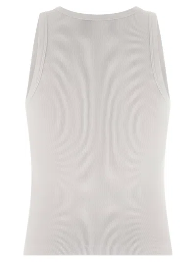 Givenchy Logo-embroidered Tank Top In White