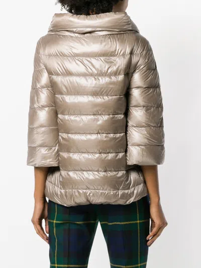 Herno Down Jacket In Beige
