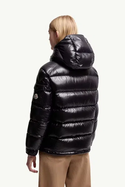 Moncler Down Jacket In Black