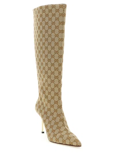 Gucci Bombshell Boot In Beige