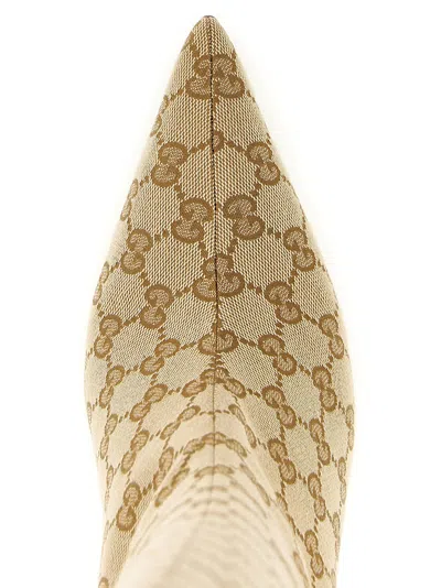 Gucci Bombshell Boot In Beige