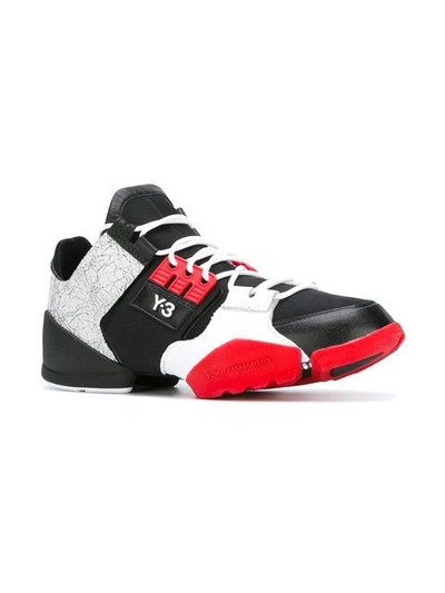 Shop Y-3 Kanja Sneakers In Black