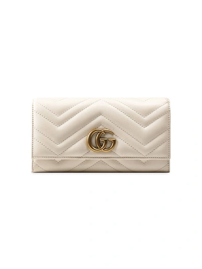 Shop Gucci Gg Marmont Continental Wallet