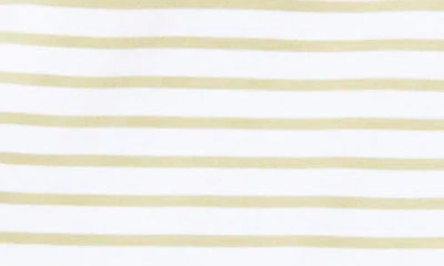 Spanx ® Stripe Boxy Top In White