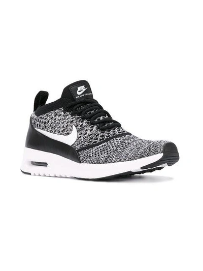 Shop Nike Air Max Thea Ultra Flyknit Sneakers In Black
