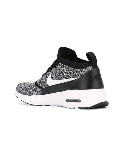 Shop Nike Air Max Thea Ultra Flyknit Sneakers In Black