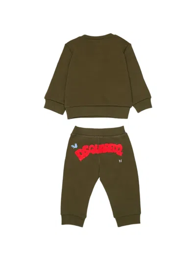 Dsquared2 Graphic-print Tracksuit In Multi