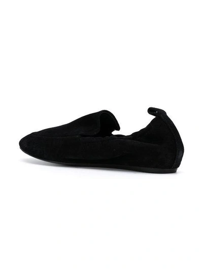 Shop Lanvin Slip In Black