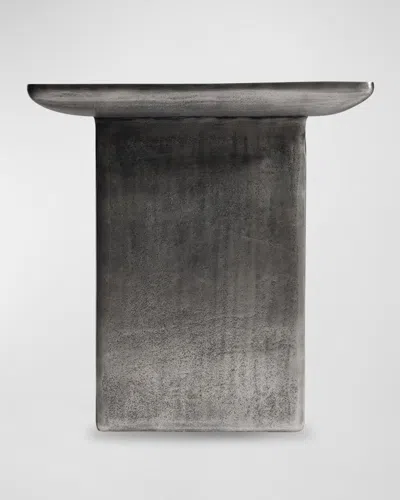 Bernhardt Interiors Argo Side Table In Gray