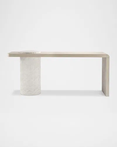 Bernhardt Antibes Console Table In Brown
