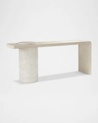 Bernhardt Antibes Console Table In Brown