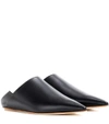 MARNI LEATHER SLIPPERS,P00247343