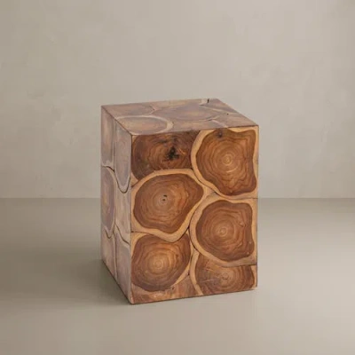 Rowena Interiors Square End Table In Natural