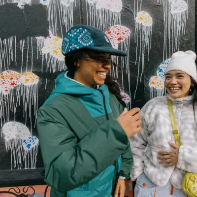 Turtle Fur Fleece Art 5-panel Hat In Nectar