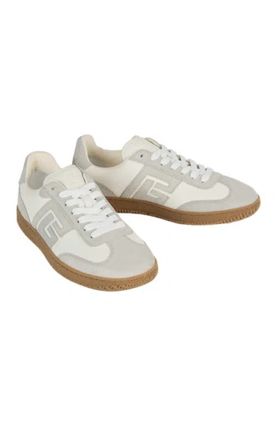 Balmain Swan Trainers In Grey