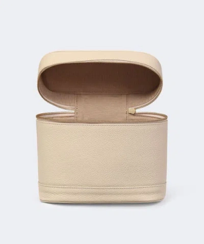Mesch Baul Leather Bag In Ivory