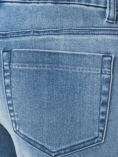 Shop Michael Michael Kors Wide Leg Jeans In Blue