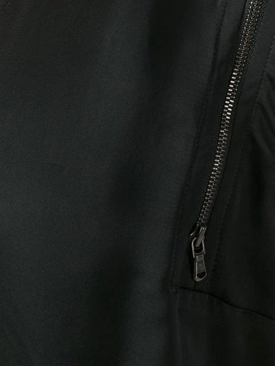 Shop Ilaria Nistri Zip Detail Shift Blouse - Black