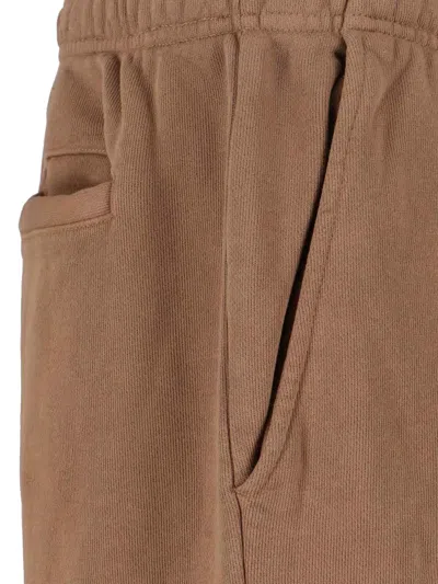 Entire Studios Dune Elasticated Track Pants In Brown