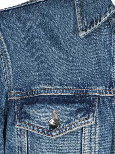Rag & Bone Rb 3 Denim Trucker Jacket In Multi
