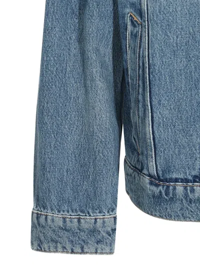 Rag & Bone Rb 3 Denim Trucker Jacket In Multi