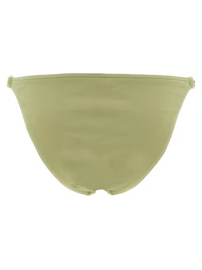 Eres Farrah Bead-embellished Bikini Briefs In Green