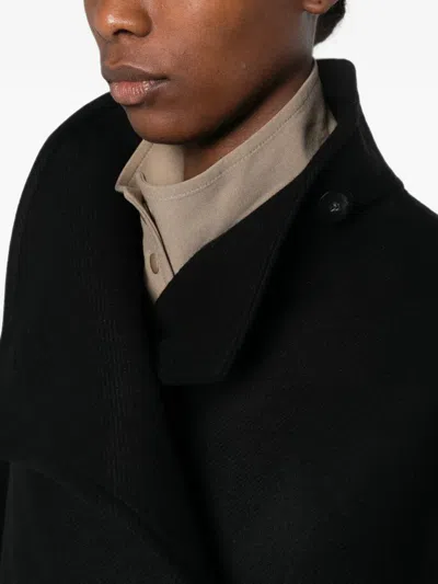 Joseph Isaia Double-breasted Coat In Multi