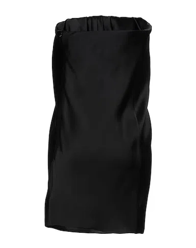 Saint Laurent Short Dresses In Black