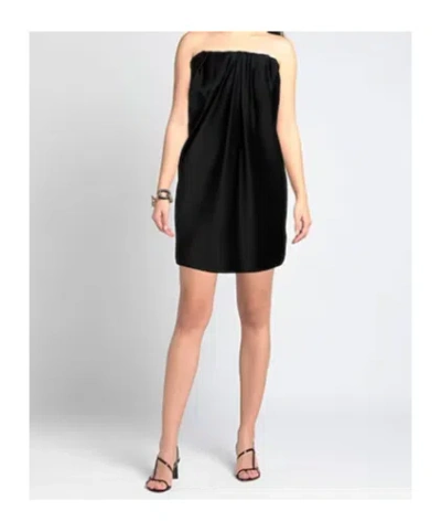 Saint Laurent Short Dresses In Black