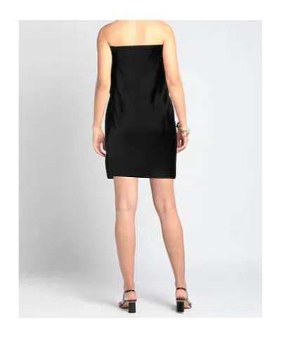 Saint Laurent Short Dresses In Black