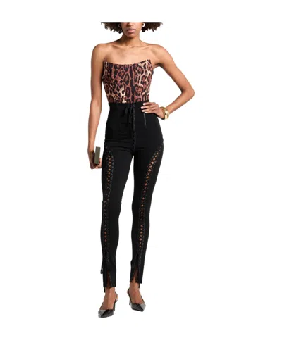Dolce & Gabbana Comfortable Stretch Pants In Black
