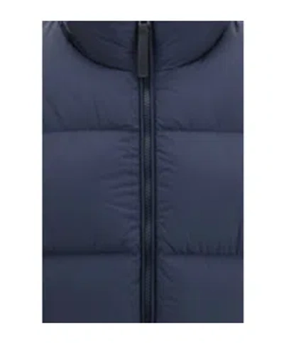 Woolrich Cloud Eagle Padded Jacket In Blue
