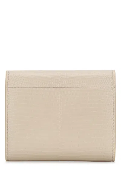 Celine Flap Wallet In Nude