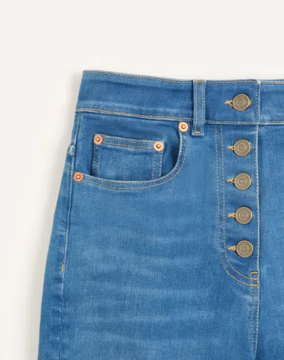 Valentino Belt-loop Jeans In Blue