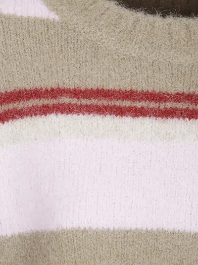 Samsoe & Samsoe Sajeanne Horizontal-stripe Sweater In Multi