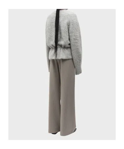 Samsoe & Samsoe V-neck Sweater In Grey