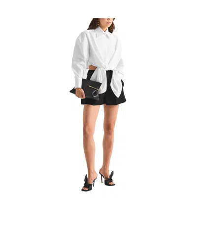 Givenchy Solid Clutch Bag In Black