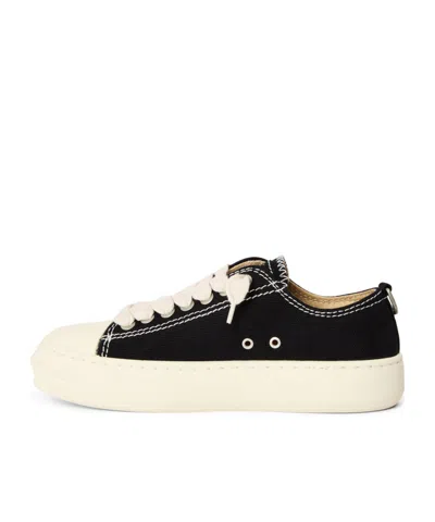 Represent Solid Color Low-top Trainers In Black