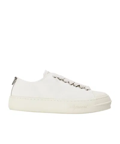 Represent Solid Color Low-top Trainers In White