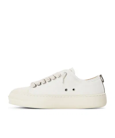 Represent Solid Color Low-top Trainers In White
