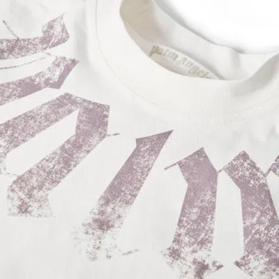 Palm Angels Oversized Tshirt In White